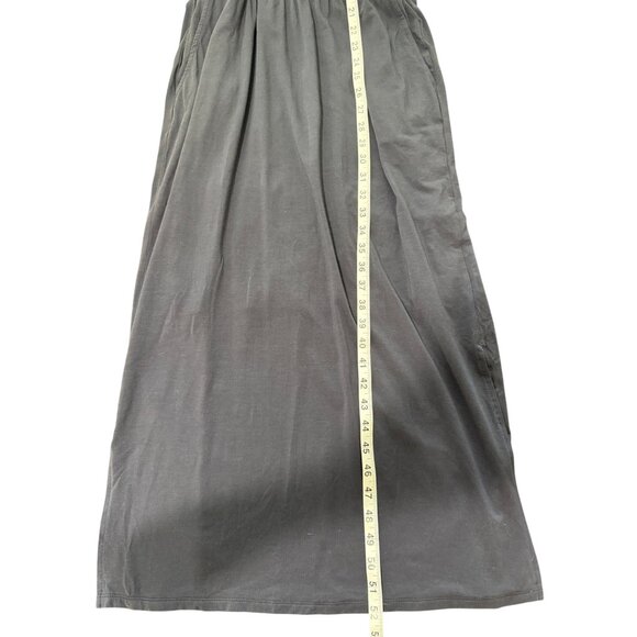 Garnet Hill Sleeveless Wrap Maxi Dress Elastic Waist Womens Size S - Picture 6 of 8